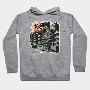 Sasquatch buying shoes, size does matter Hoodie